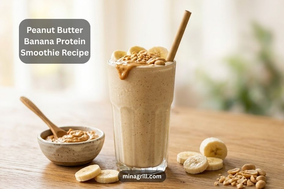 Peanut Butter Banana Protein Smoothie Recipe