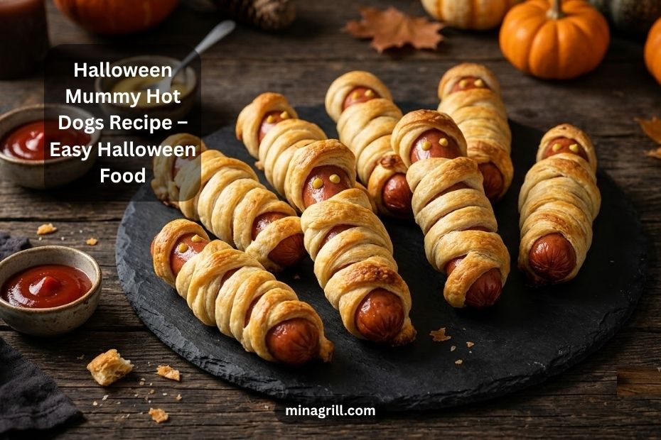 Halloween Mummy Hot Dogs Recipe – Easy Halloween Food