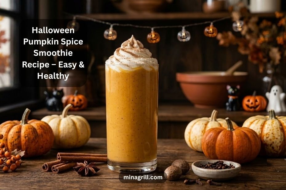 Halloween Pumpkin Spice Smoothie Recipe – Easy & Healthy